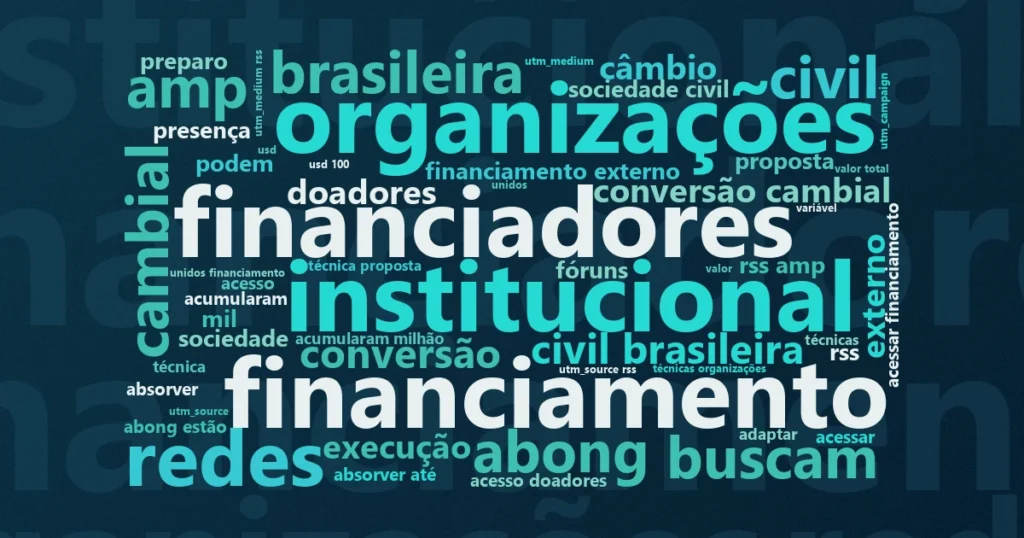 Nuvem de palavras: 7 dicas para captar recursos internacionais