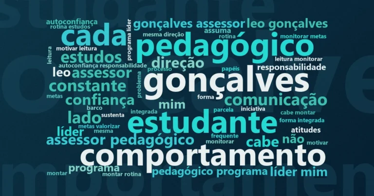 Nuvem de palavras com os termos centrais da notícia 'Parceria entre escola e família reduz oposição e eleva compromisso escolar' no Terceiro Setor